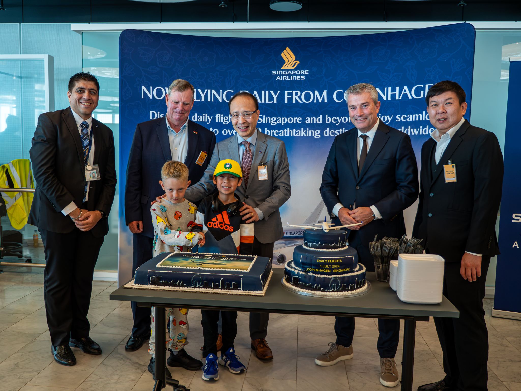 Singapore Airlines celebrates daily flights to Singapore