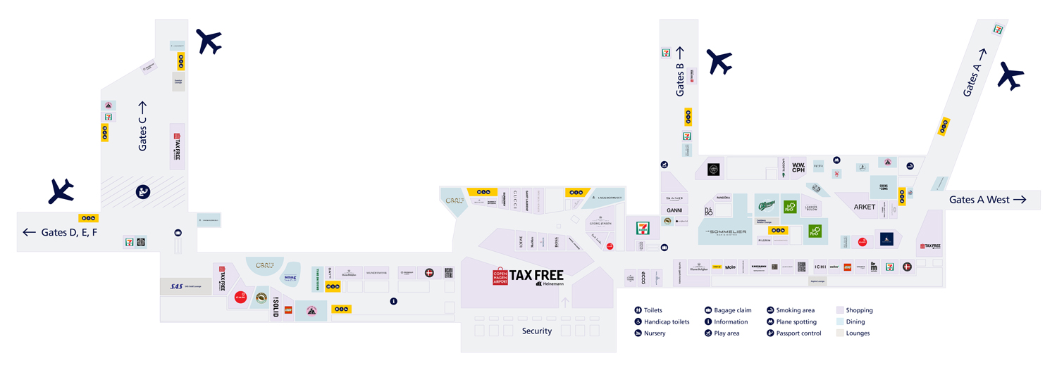 Airport map